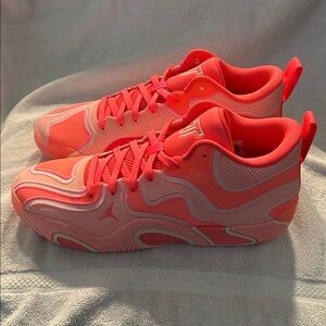 Vibrant Coral Athletic Sneakers Tatum 3
